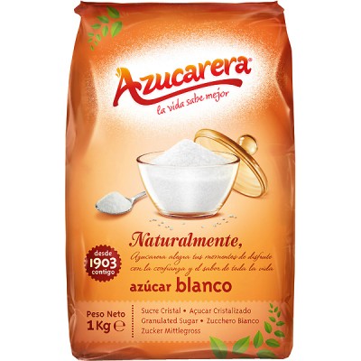 AZUCAR BLANCO 1KG (CJ/10)