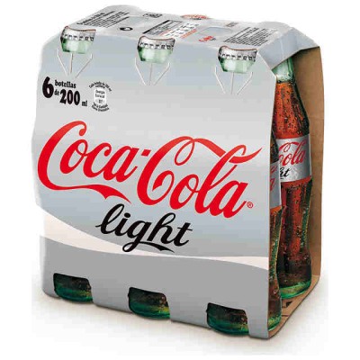 COCA COLA BOTELLIN LIGHT 20 CL.