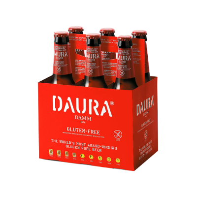 CERVEZA 1/3 DAURA DAMM S/R