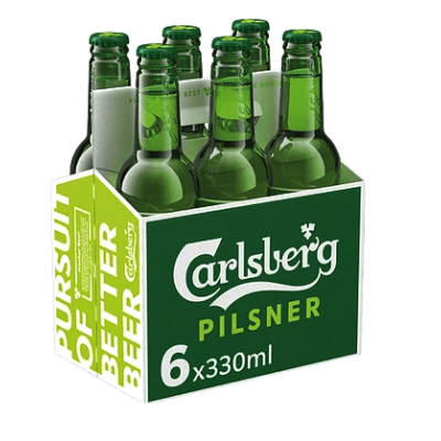 CERVEZA 1/3 CALSBERG S/R