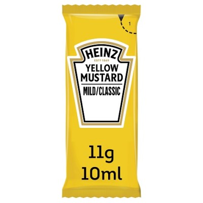 MOSTAZA HEINZ 10ML. C/200UNID.