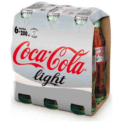 COCA COLA BOTELLIN LIGHT 20 CL. COCA COLA BOTELLIN LIGHT 20 CL.