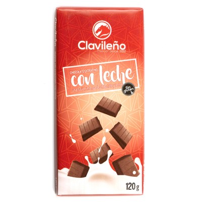 CHOCOLATE CON LECHE CLAVILEÑO  120G