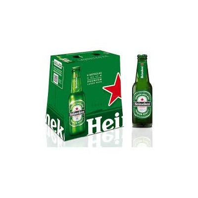 CERVEZA 1/4 HEINEKEN 4PACK/6UN.