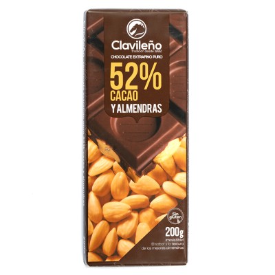 CHOCOLATE PURO ALMENDRA CLAVILEÑO 2